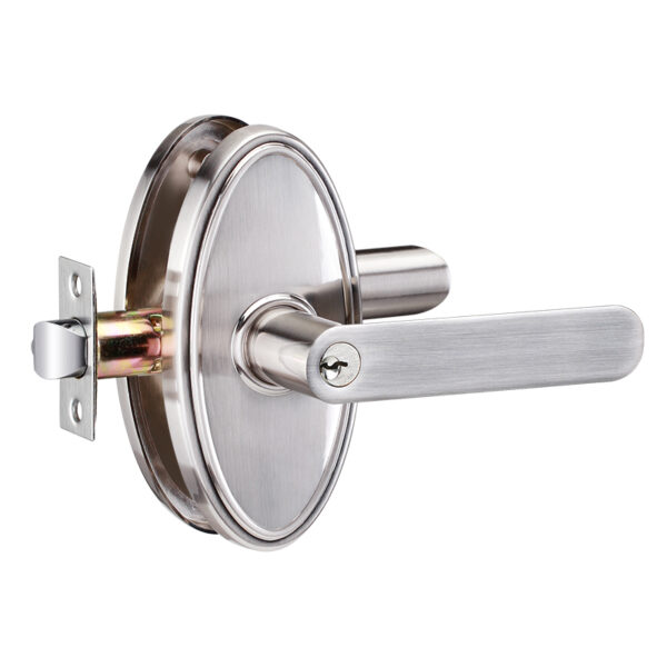 heavy duty zinc alloy handle leverset door lock