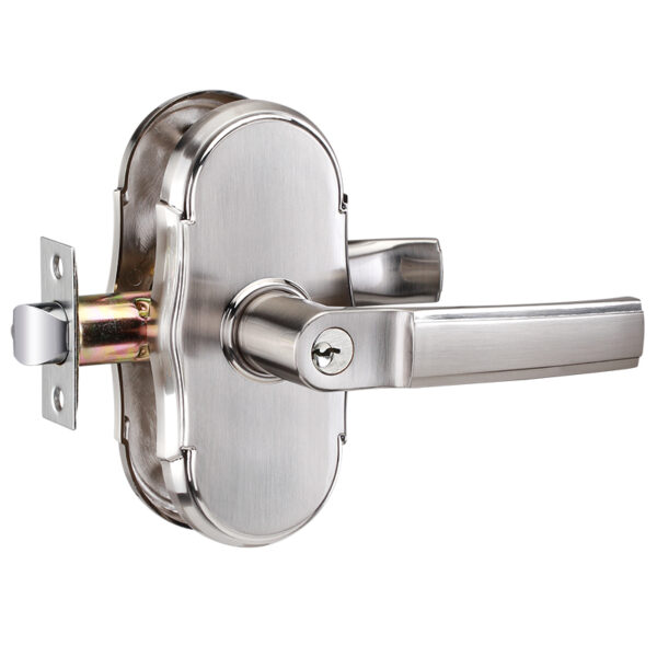 heavy duty panel handle lever door lock set